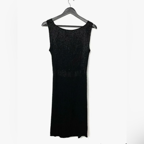 ❤️ NWT DVF FULLY HAND BEADED FAUX WRAP OCCASION DRESS. 100% SILK - Picture 9 of 15